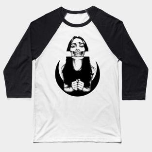 horror girl Baseball T-Shirt